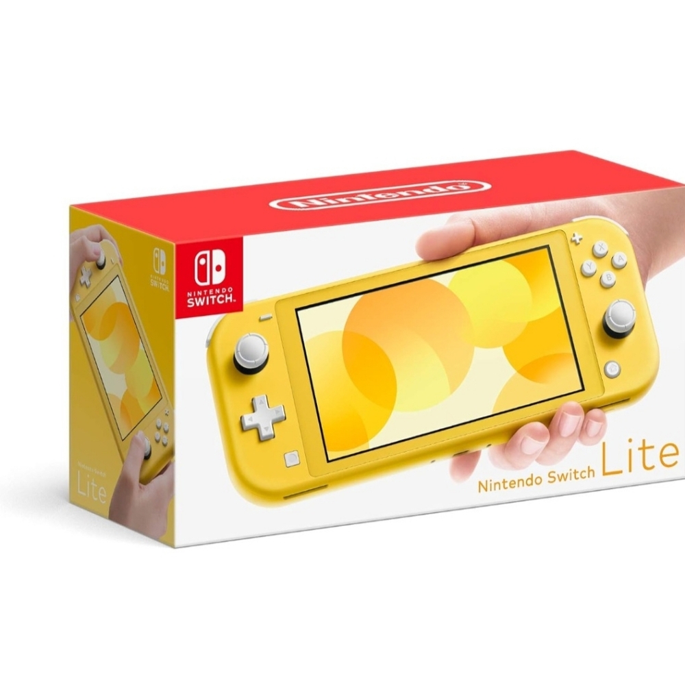 Nintendo Switch Lite Handheld Console - Bright Yellow
